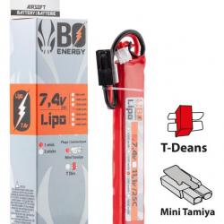 1 stick batterie Lipo 2S 7.4V 1300mAh 25C-1 stick - 1300mAh 25C - Mini Tamyia