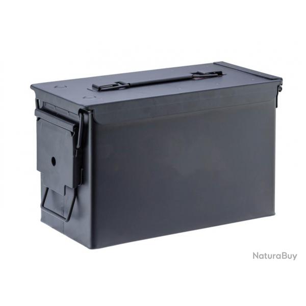 Caisse munition Mtal cal.50 33X18X23 cm-Noir