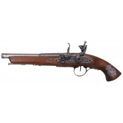 Réplique décorative Denix de pistolet à silex 19ème siècle
