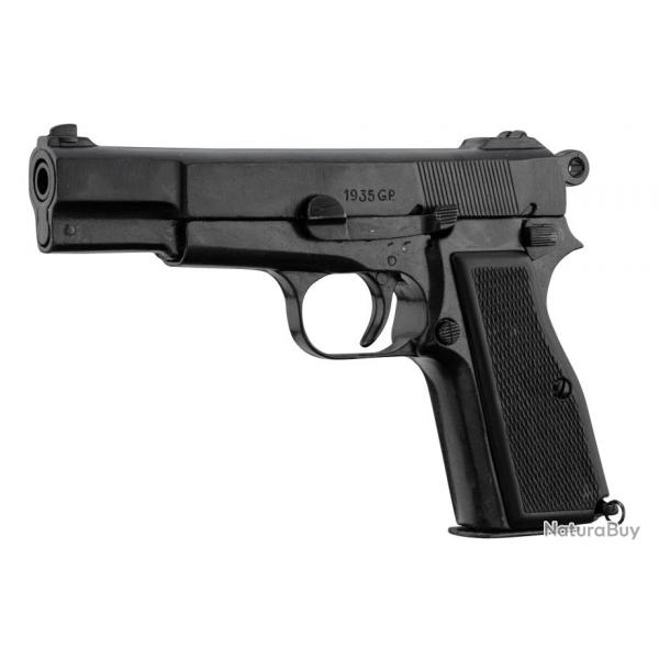 Rplique dcorative Denix du pistolet GP35-Browning GP35