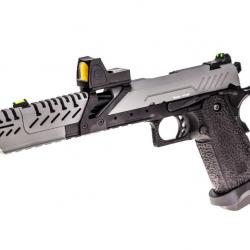 Réplique GBB gaz Hi-Capa TITAN 7 Noir / Grey 1,0J + point rouge BDS