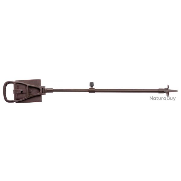 Canne-sige-CANNE SIEGE ALUMINIUM REGLABLE ASSISE EN CUIR T 60-90 CM