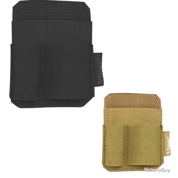 Porte accessoires Velcro Viper-NOIR