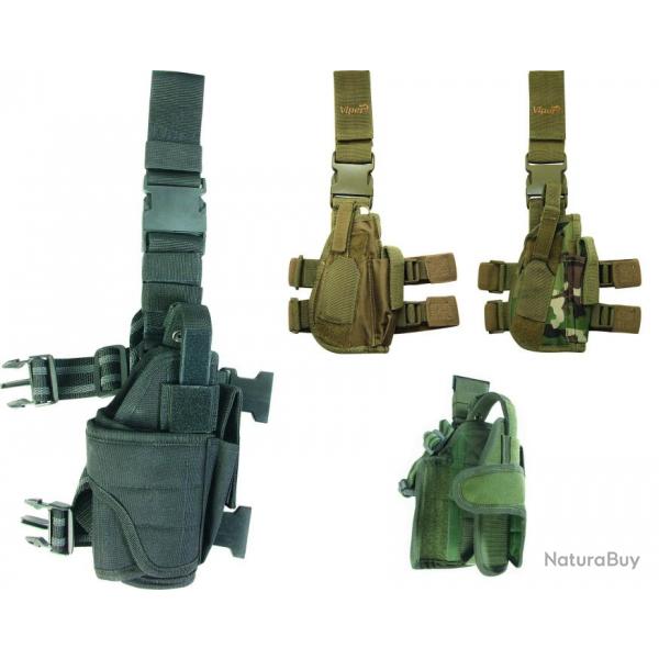 Holster de cuisse rglable Viper-VERT