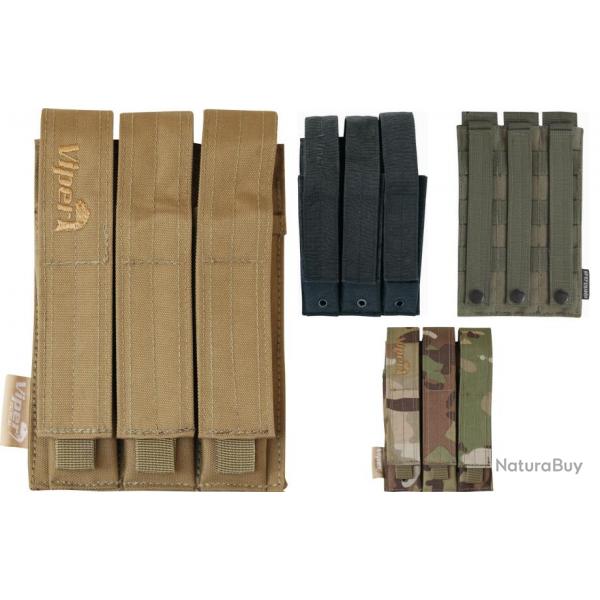 Poche Molle triple chargeurs ARP9 et PM5 Viper-VERT