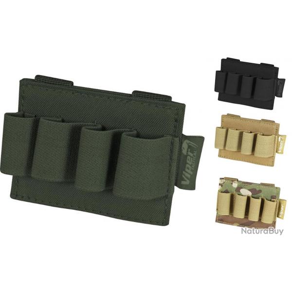 Porte cartouche Molle 4 emplacements Viper-COYOTE