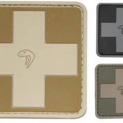 Patch PVC Medic Viper-NOIR/GRIS