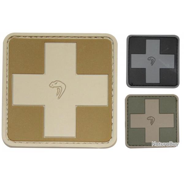 Patch PVC Medic Viper-NOIR/GRIS