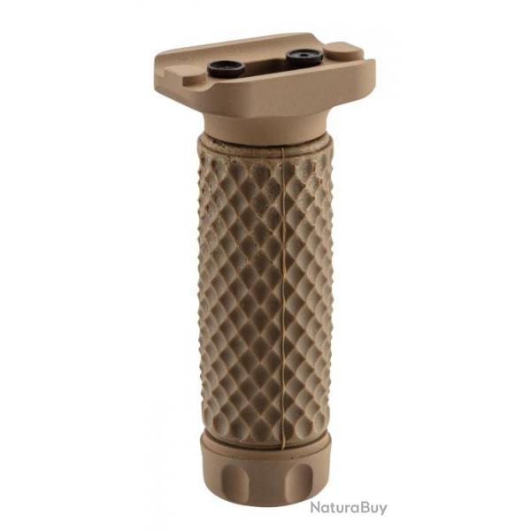 Grip vertical Aluminium Keymod TAN-Tan