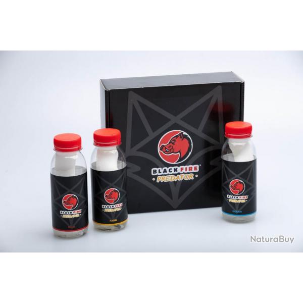 Attractant BLACK FIRE Predator-Black Fire Predator (3 bouteilles)