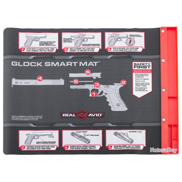 REAL AVID Tapis de dmontage Glock-Tapis de dmontage Glock