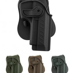 Holster rigide Quick Release pour M9 Droitier-Gris