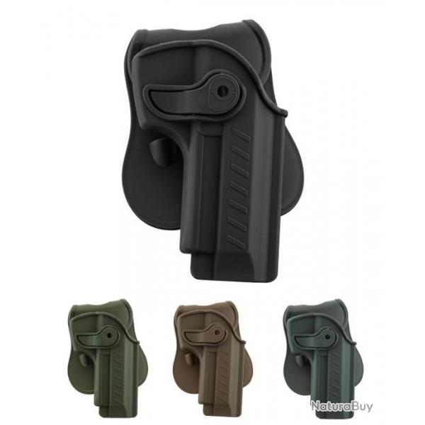 Holster rigide Quick Release pour M9 Droitier-Gris