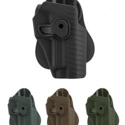 Holster rigide Quick Release pour P226 Droitier et Concorde Defender-Gris