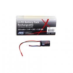 HPA batterie Lipo 2S 7.4V 250mAh 20C