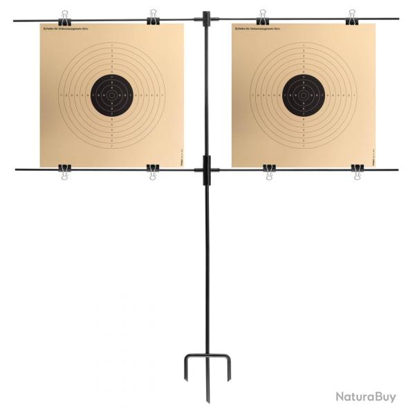 Portique porte cible papier rglable BO MANUFACTURE-Portique