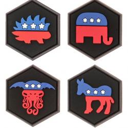 Patch Sentinel Gear POLITICS series-ELEPHANT / REPUBLICAINS