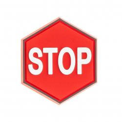 Patch Sentinel Gear PANNEAUX-"STOP" BLANC ROUGE