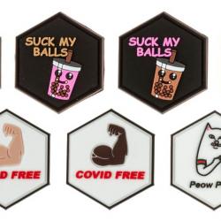 Patch Sentinel Gear SIGLES 9-CHAT BLANC