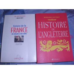HISTOIRE DE L'ANGLETERRE + HISTOIRE DE FRANCE + Dossier secrets de l'histoire