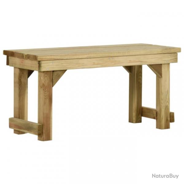 Banc de jardin 90 cm Bois de pin imprgn