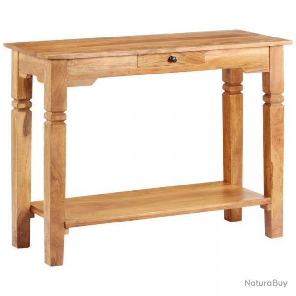 Table console 100x40x76 cm Bois d acacia massif