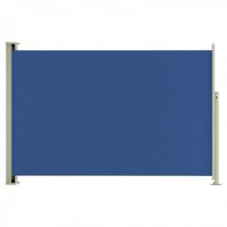 Auvent latéral rétractable de patio 200x300 cm Bleu
