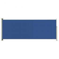 Auvent latéral rétractable de patio 117x300 cm Bleu