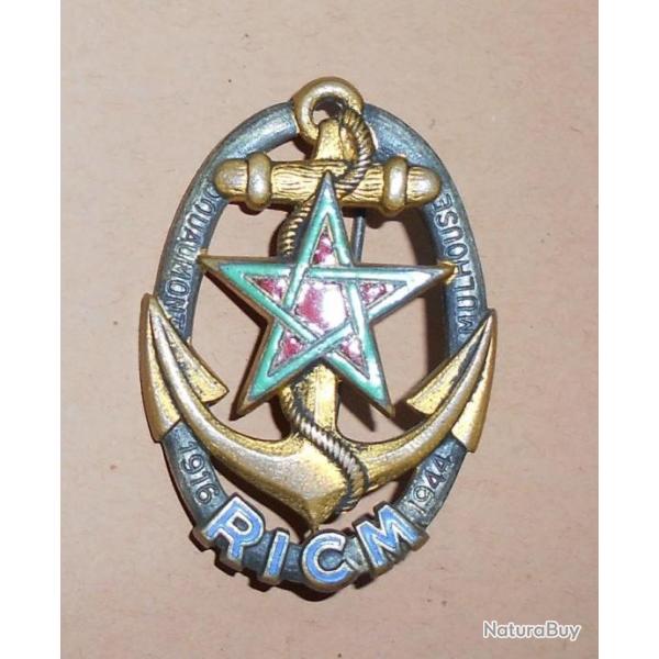 Insigne RICM  -  Rgiment d'Infanterie de Chars de Marine