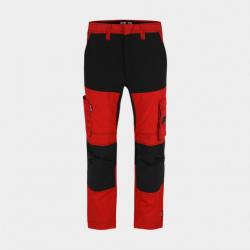 Pantalon stretch multipoches HEROCK Hector 40 Noir / Rouge
