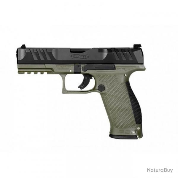 Pistolet PDP full size Walther 4,5'' cal.9X19, 18 coups OD green