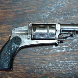 Revolver type Velodog hammerless - calibre 6 mm - Liège - 5 coups - EM