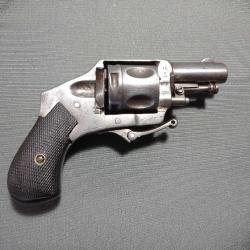 Revolver type Velodog hammerless - calibre .320 - Liège - 5 coups - BE