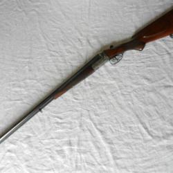 fusil de chasse juxtaposé Simson Suhl calibre 12 -  Thuringen