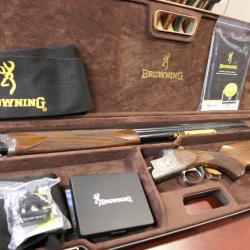 BROWNING B525 IMPERIALSILVER  SERIE LIMITEE  CAL 20/76  CANON DE 71 CM   DISPONIBLE EN STOCK REEL