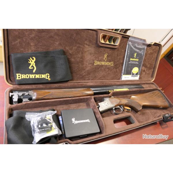 BROWNING B525 IMPERIALSILVER  SERIE LIMITEE  CAL 20/76  CANON DE 71 CM   DISPONIBLE EN STOCK REEL