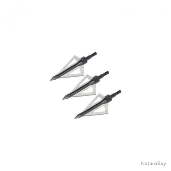 Pointe de chasse NXG Broadhead 2 pour flches avec pointe visse