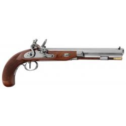 Pistolet Charles Moore Target à silex cal. 44