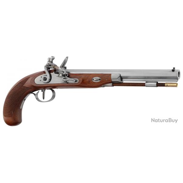 Pistolet Charles Moore Target  silex cal. 44