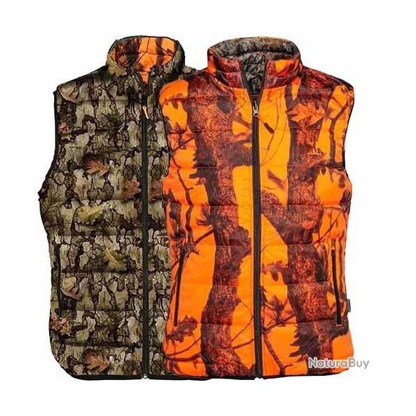 Gilet de chasse sans manches chaud rversible Barkam Percussion