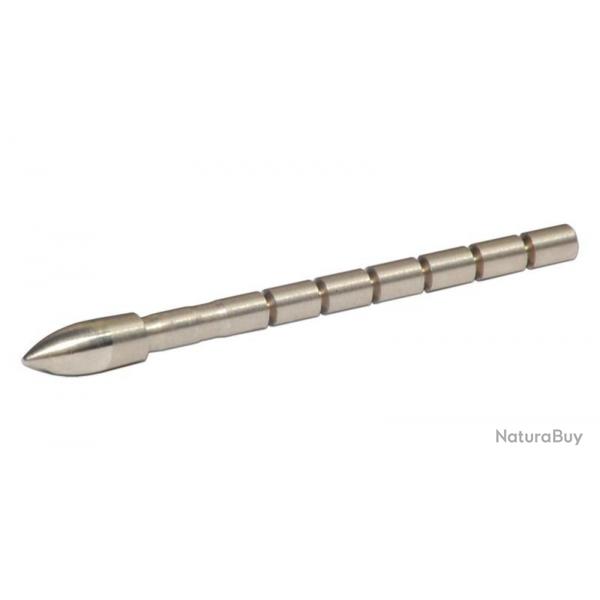 ARC SYSTEME - Pointe inox GOLD TIP Pierce 100/140 Grains