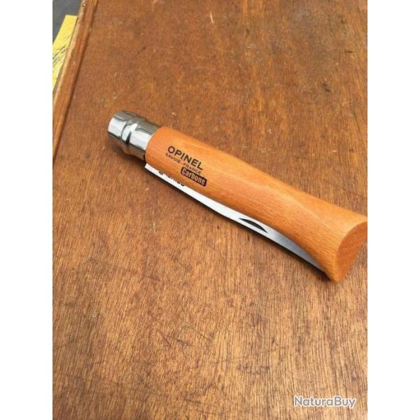 COUTEAU OPINEL N  7  CARBONE  8   (2023)