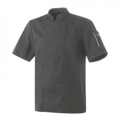 Veste de cuisine mixte manches courtes ou longues Robur NERO MC/ML Manches courtes Anthracite 6 / 3X