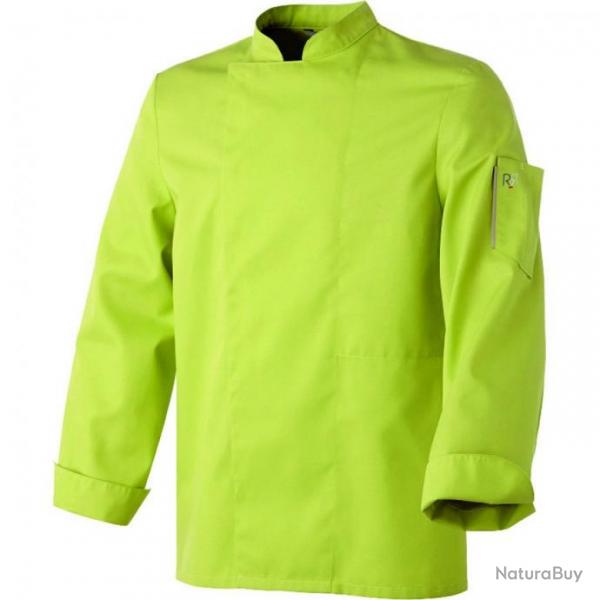 Veste de cuisine mixte manches courtes ou longues Robur NERO MC/ML Manches longues Pistache 5 / 2XL