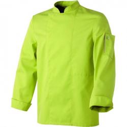 Veste de cuisine mixte manches courtes ou longues Robur NERO MC/ML Manches longues Pistache 6 / 3XL