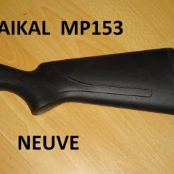 crosse synthetique noire + plaque fusil BAIKAL MP153 MP 153 - VENDU PAR JEPERCUTE (a5340)