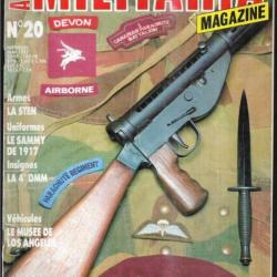 Militaria magazine 20.épuisé éditeur , la sten, chasseur campagne de norvège 1940, browning auto