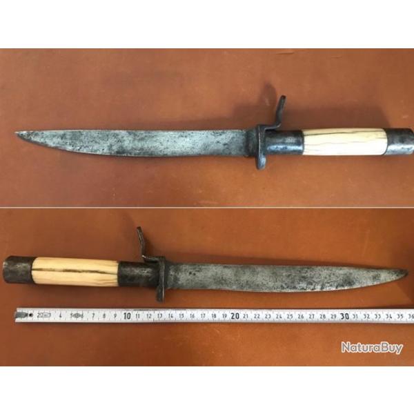 Ancien couteau Caucasien du 19me sicle