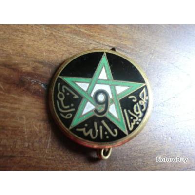 Insigne Original 2° RTM AB - Régiment Tirailleurs Marocains WW2 - France 1939