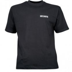 T-Shirt Sécurité Noir CityGuard -XS